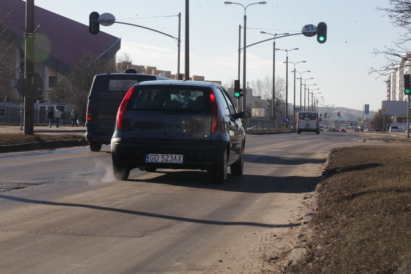 Drogi w Gdańsku zimą są czyszczone bardzo rzadko. Oto efekt