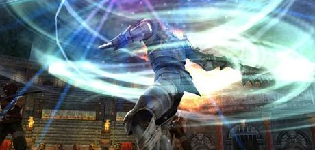 Screen z gry "Soul Calibur Legends"