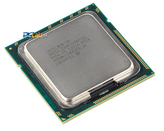 Intel Core i7-990X (wersja inżynieryjna). Ten egzemplarz pochodzi z połowy poprzedniego roku, czyli został wyprodukowany dziewięć miesięcy temu! 