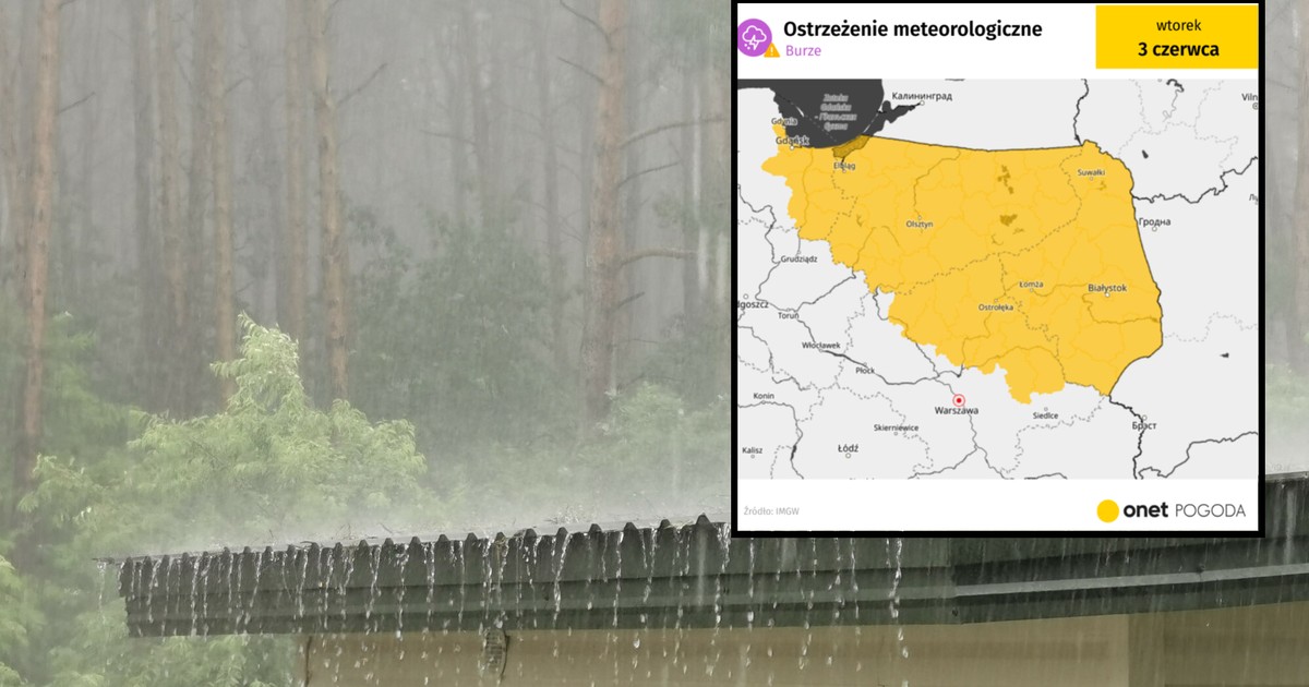 Nowa fala nawałnic zbliża się do Polski. Oto najbardziej zagrożone regiony