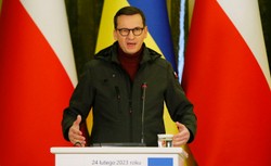 "To największa broń Kremla". Morawiecki wskazuje główne narzędzie terroru Putina