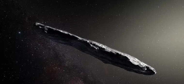 Oumuamua, pierwszy pozasłoneczny obiekt w naszym układzie, może być "kosmicznym kurzem"