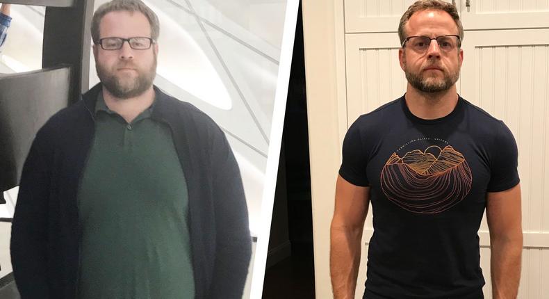 How This Guy Dropped 60 Pounds and Built Muscle