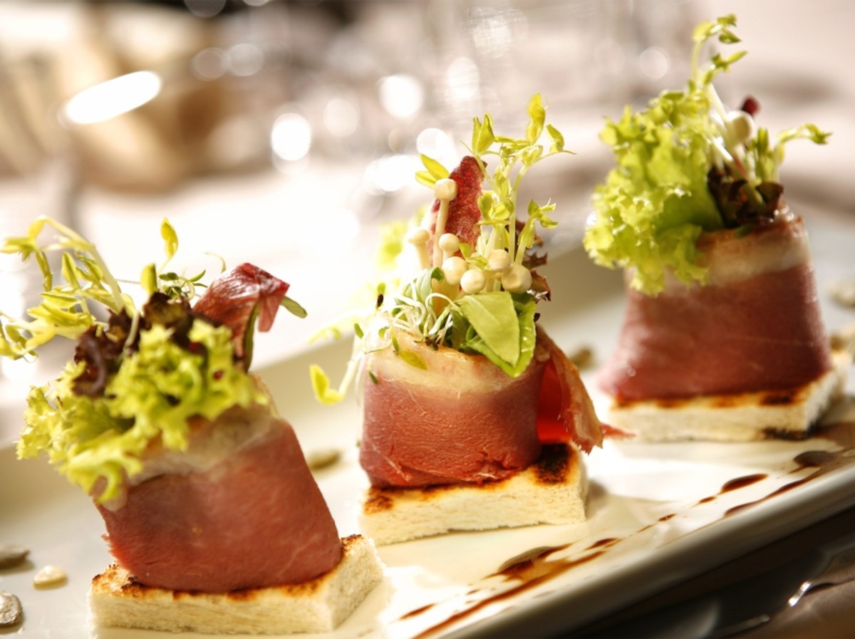 Wędzona pierś z gęsi.