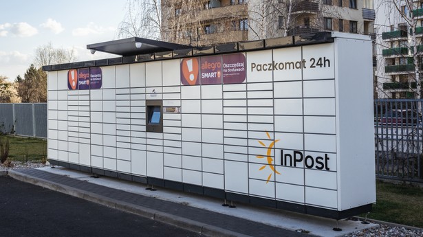 Paczkomat InPost w Warszawie