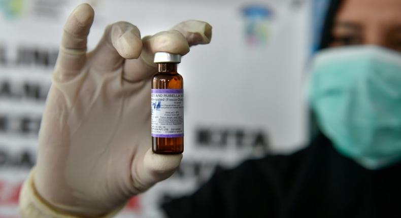 The World Health Organization (WHO) recommends a 95-percent measles vaccination rate to prevent mass hospitalisations and fatalities