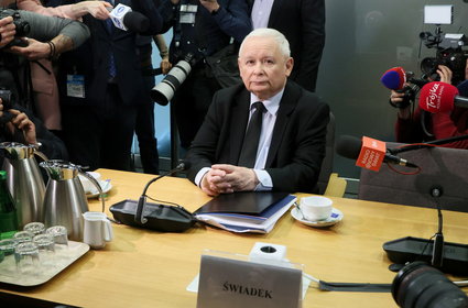 Jarosław Kaczyński zaczął mówić. "Pegasus to polityczne przedsięwzięcie"