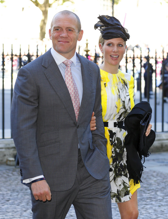 Zara Tindall z mężem