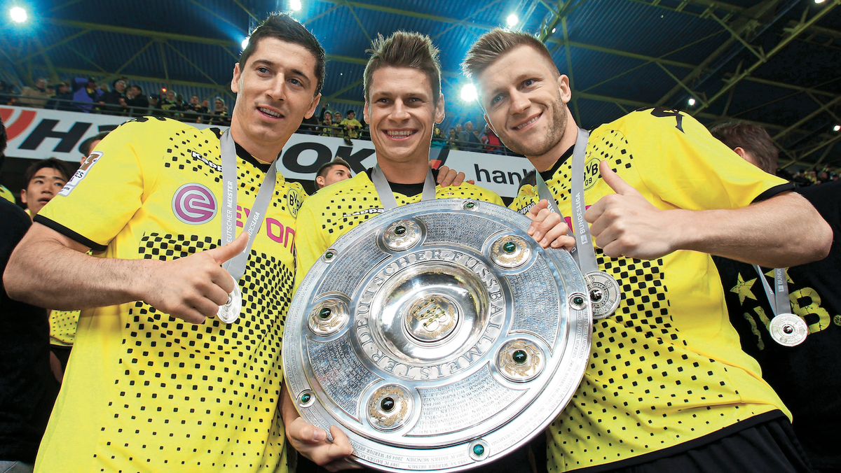 Robert Lewandowski, Łukasz Piszczek i Kuba Błaszczykowski