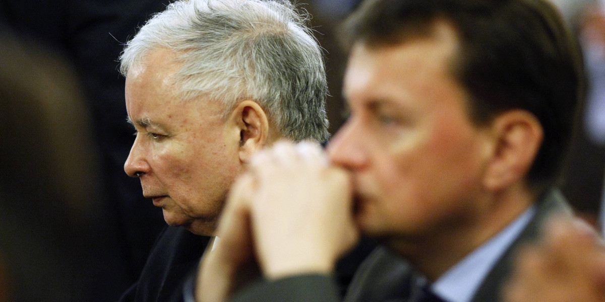 jarosław kaczyński i mariusz błaszczak