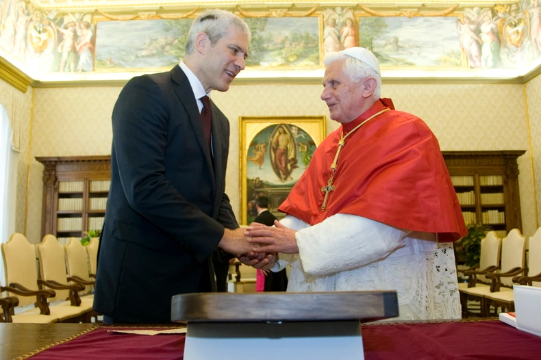 Boris Tadić i papa Bendikt
