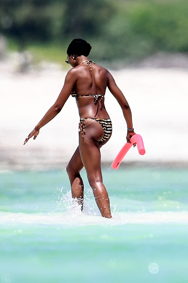 Naomi Campbell na wakacjach w Kenii