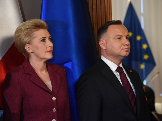 Agata Kornhauser-Duda i Andrzej Duda