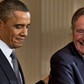 George Herbert Walker Bush z Obamą 