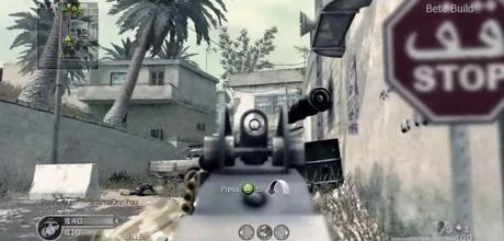 Screen z gry "Call of Duty 4: Modern Warfare" (wersja na Xboxa 360)