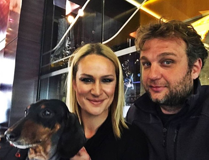 Tamara Grujić sa suprugom