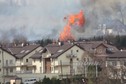 Pożar łąk w krakowskich Bronowicach, Fot. Dawid Hubrich/Daj znać!