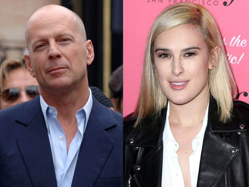 Bruce Willis i Rumer Willis.