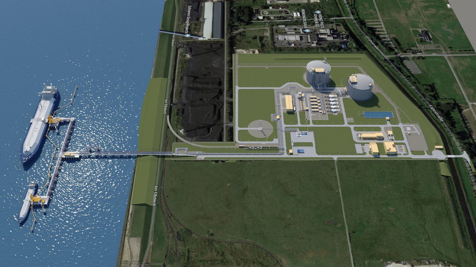 Nowy terminal LNG w Niemczech powstanie w Brunsbuettel