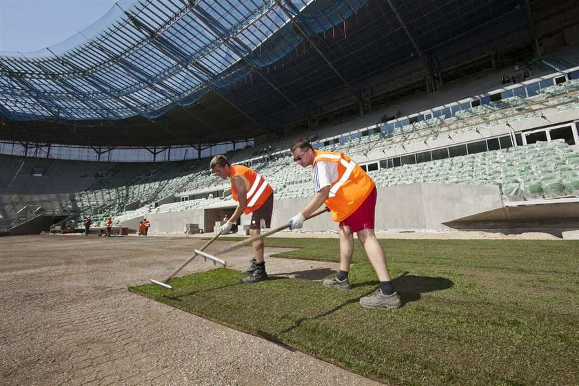 Budowa Stadionu we Wrocławiu na Euro 2012