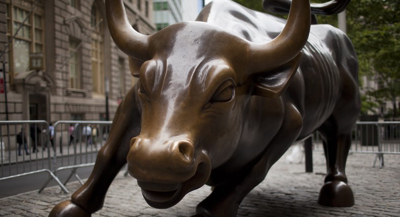 Wall Street bullPhoto by Robert Nickelsberg/Getty Images