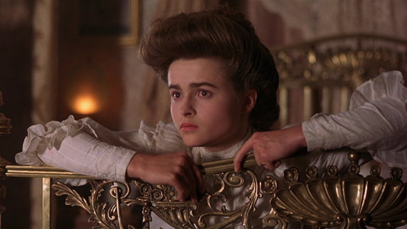 Helena Bonham Carter jako Lucy Honeychurch w "Pokoju z widokiem"