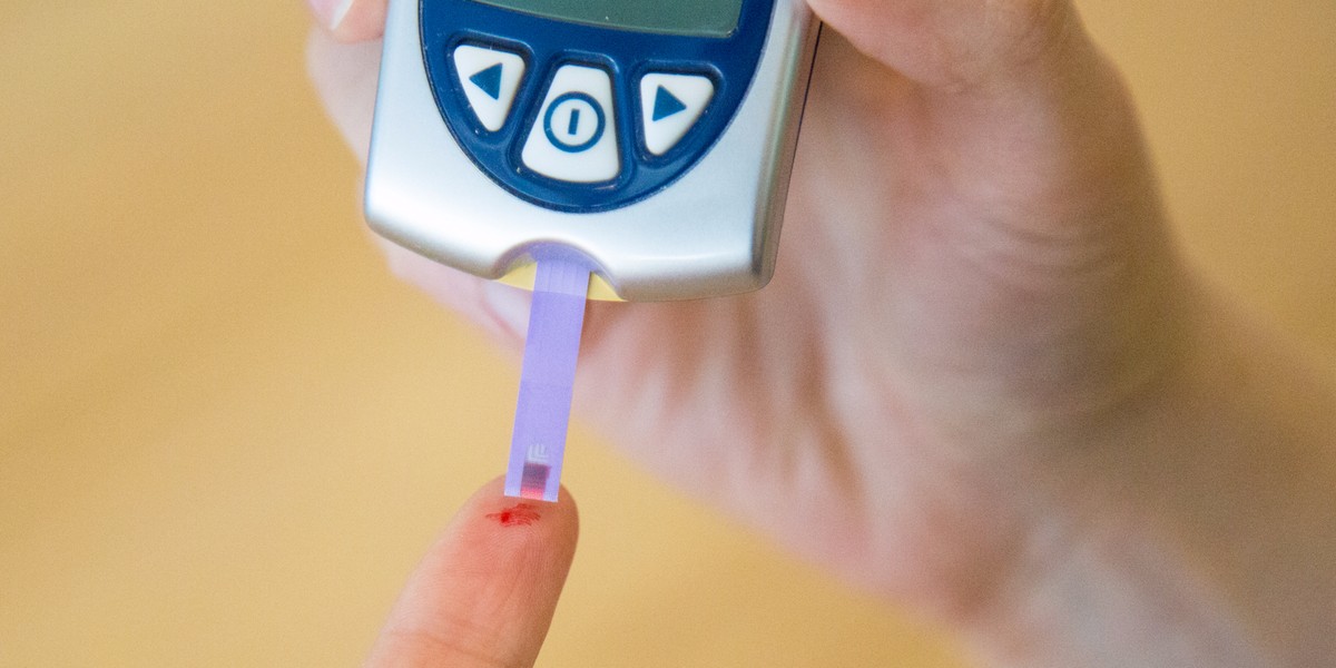 A blood-glucose test and a ketone test showed measurable physical results.