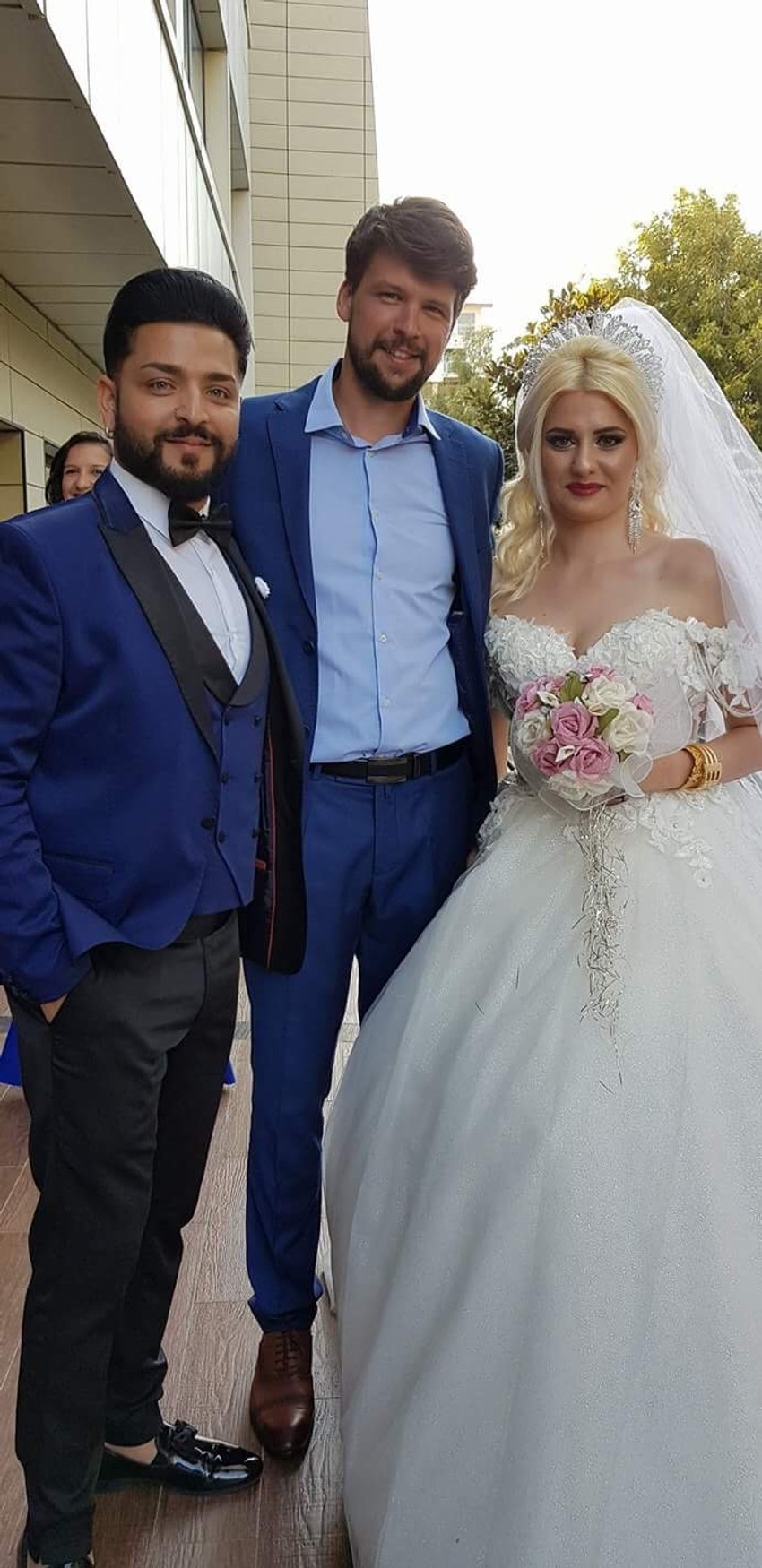 Bio je drag gost na venčanju Džamba Aguševija i njegove supruge