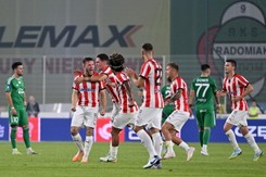 Nieudana inauguracja Radomiaka na nowym stadionie. Przegrana z Cracovią [WIDEO]