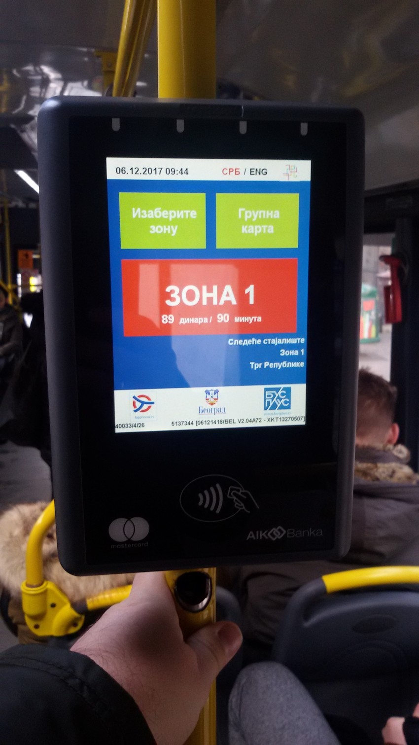 Novi Busplus validatori