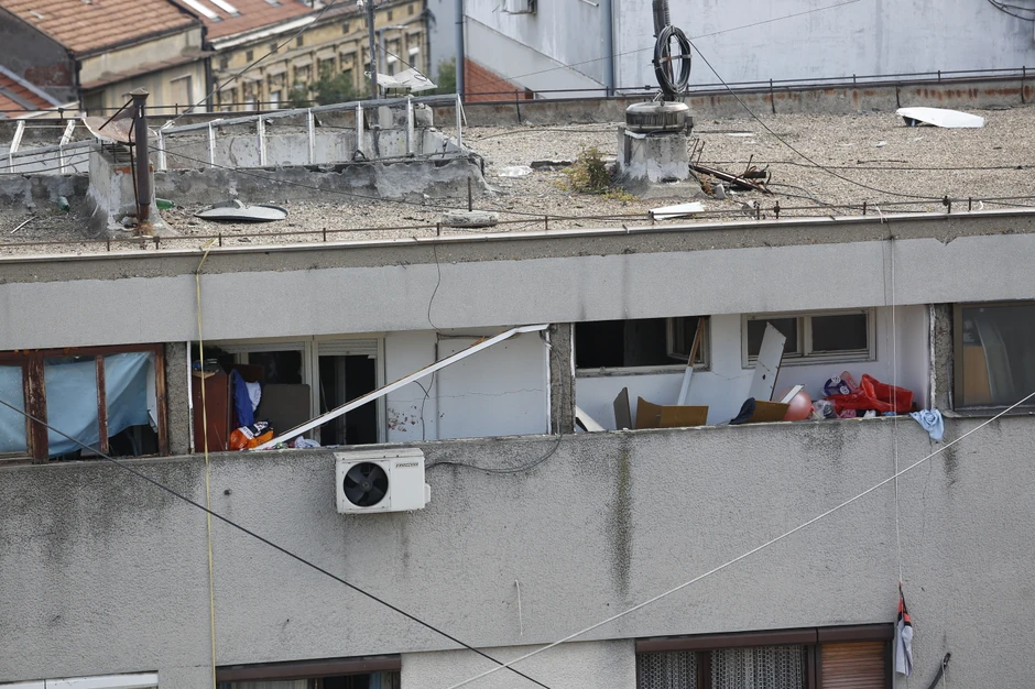 Zgrada u Smederevu nakon eksplozije