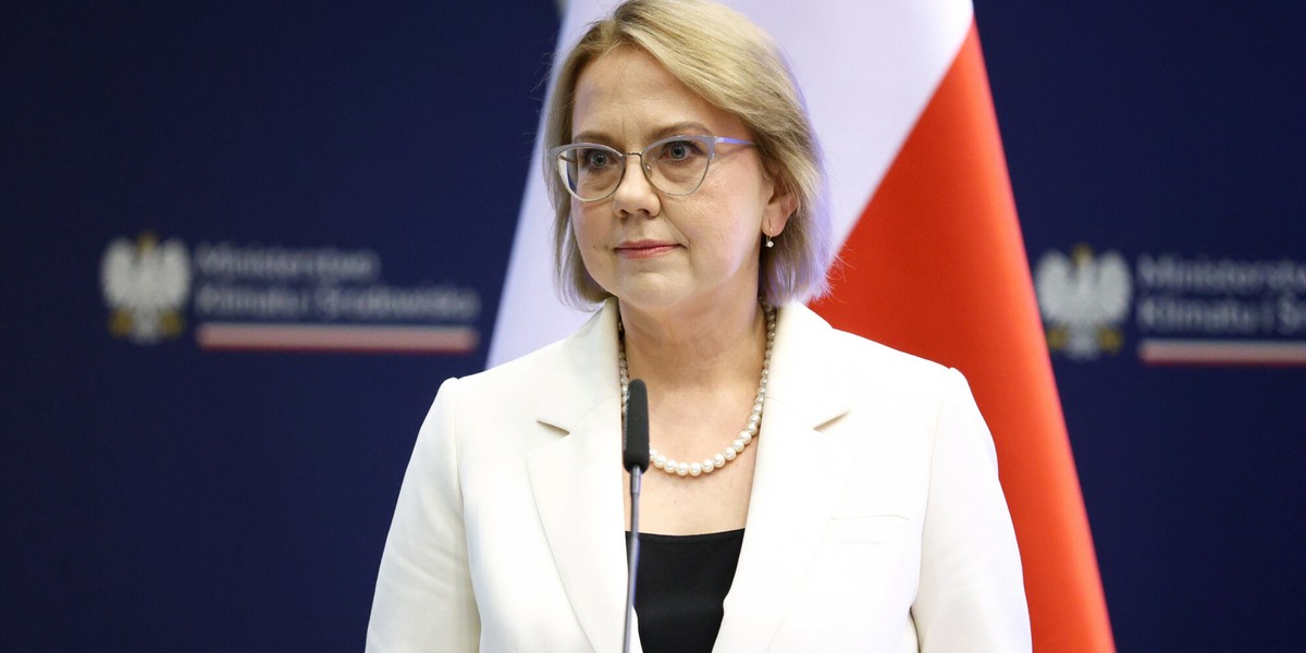 Anna Moskwa, minister klimatu i środowiska