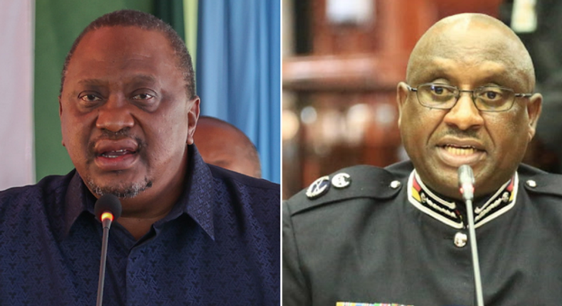 Police IG Japheth Koome explains why he recalled Uhuru Kenyatta's escort commander