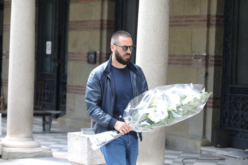 Saša Vidić, kremacija