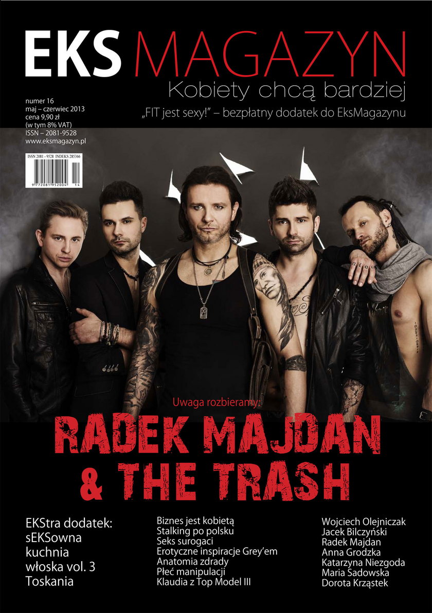 Radosław Majdan w EksMagazine