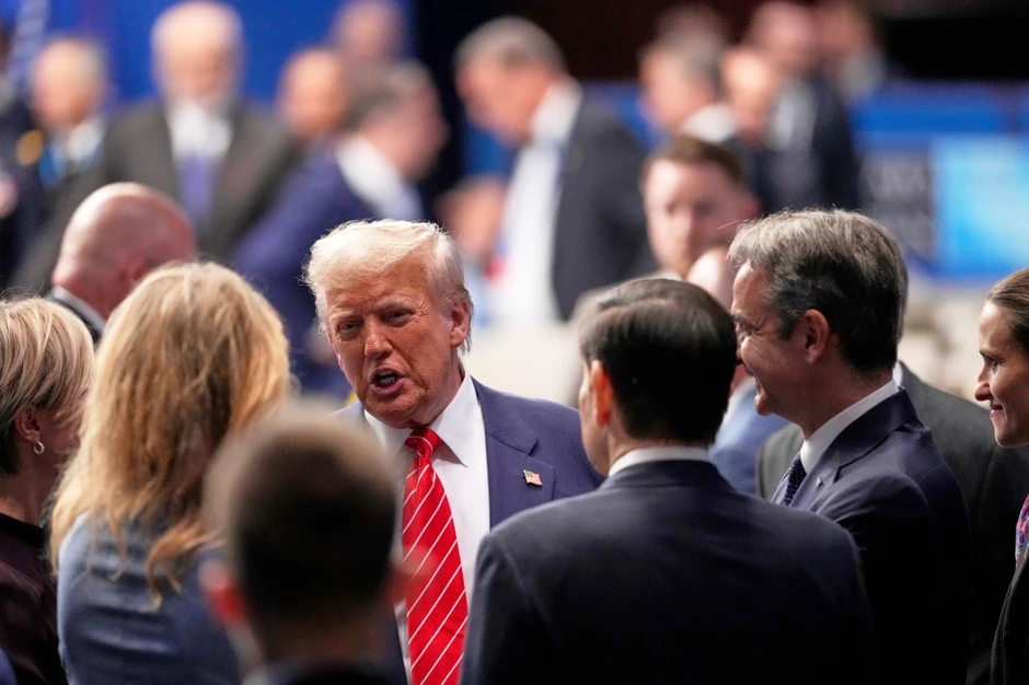 Donald Tramp na samitu NATO u Hagu 25. juna