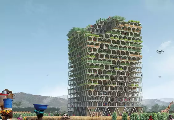 Polacy wygrali prestiżowy konkurs dla architektów. Ich budynek mógłby pomóc wyżywić Afrykę