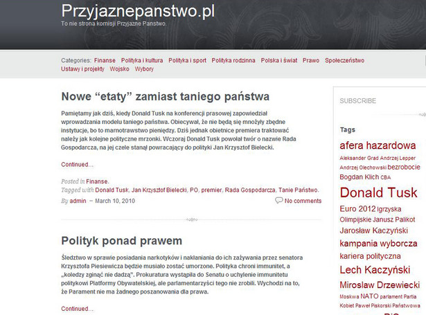 Sejm promuje stronę krytykującą... posłów