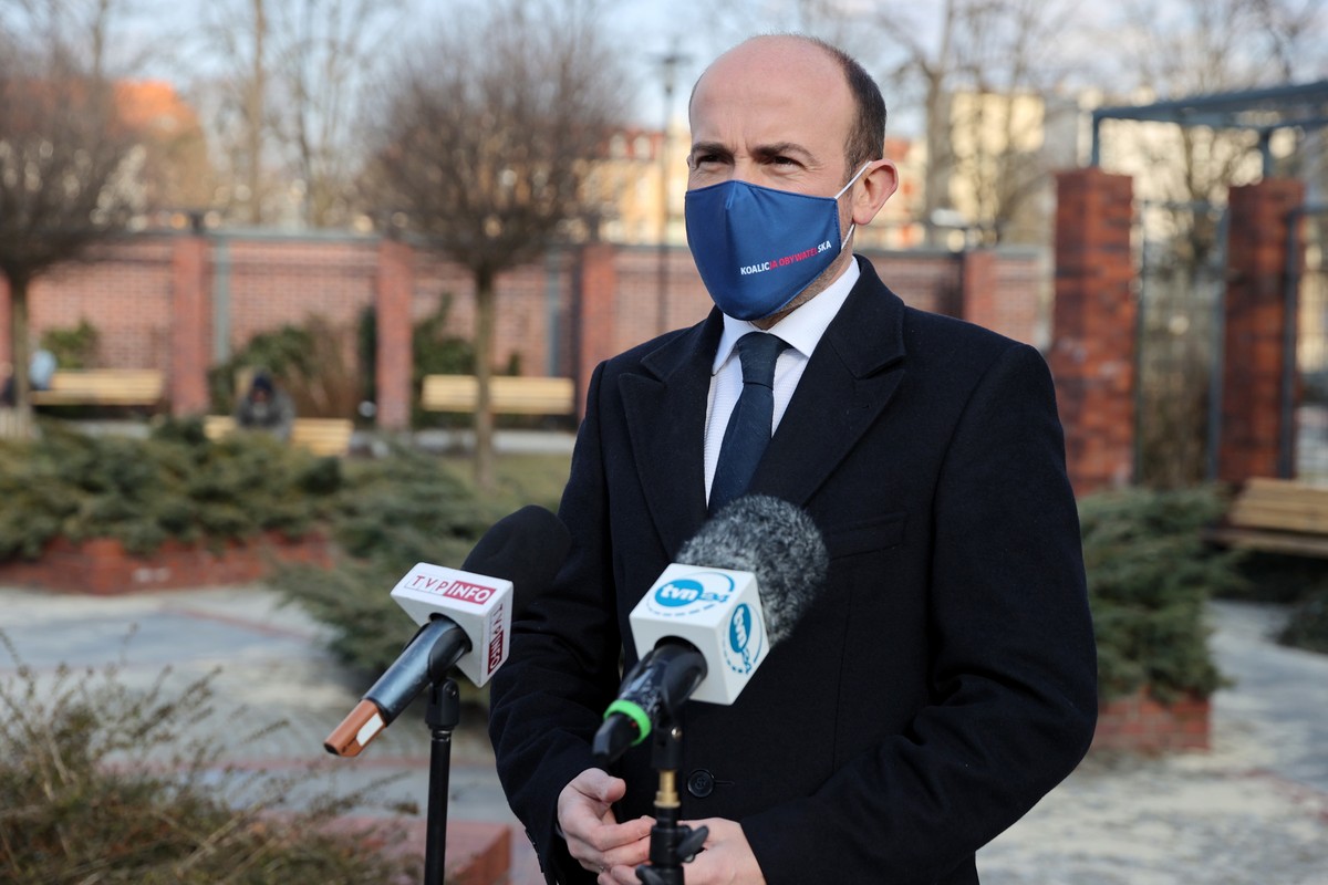 Przewodniczący PO Borys Budka