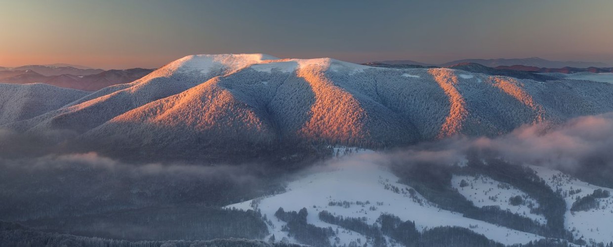 Bieszczady / Fot. Karol Nienartowicz / 'Górskie wyprawy fotograficzne'