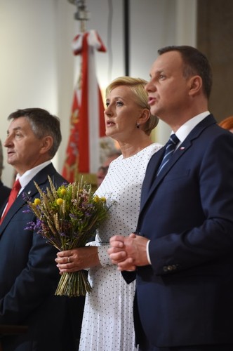 Agata Kornhauser-Duda i Andrzej Duda