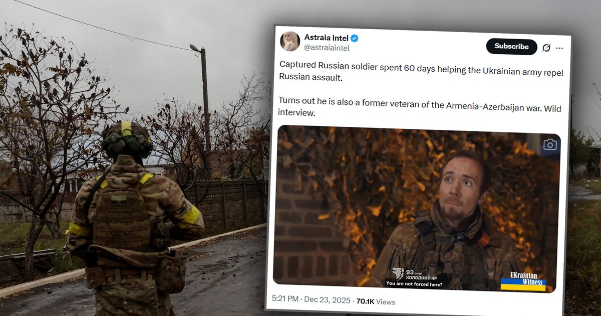 Ukraińcy wzięli do niewoli żołnierza. Ten przeszedł na ich stronę. Teraz ujawnia kulisy walk na froncie