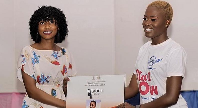 Felala Makafui honoured