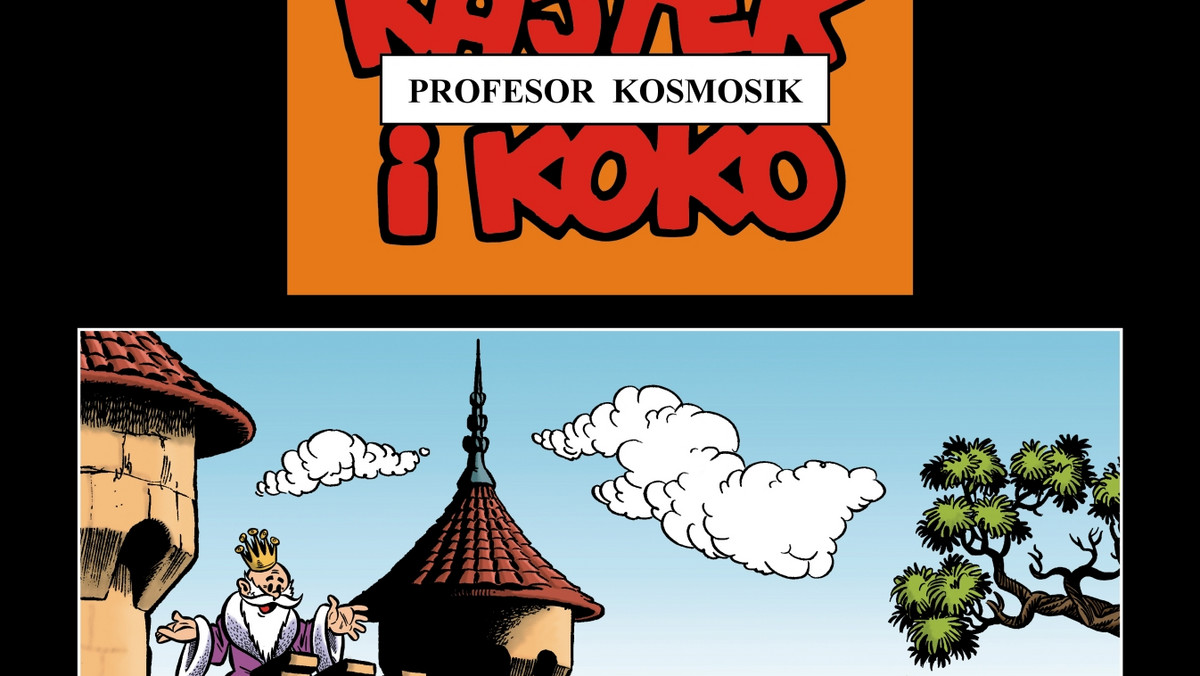 Okładka albumu "Profesor Kosmosik"