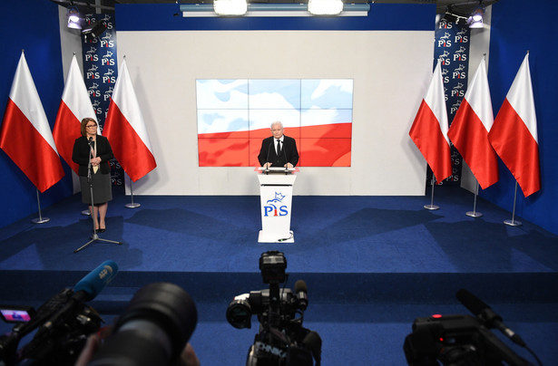 Konferencja Jarosława Kaczyńskiego