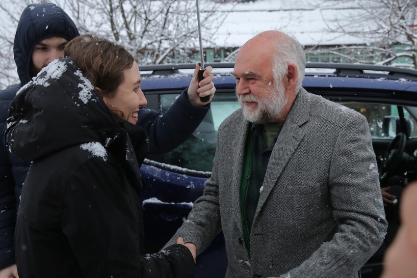 Aleksandar Berček i Dunja, ćerka Emira Kusturice