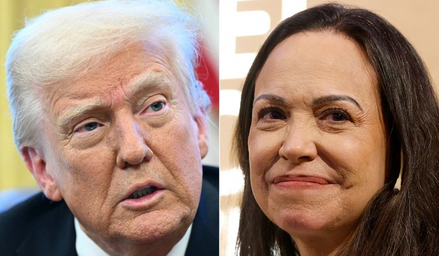 Donald Tramp, Marija Korina Mačado