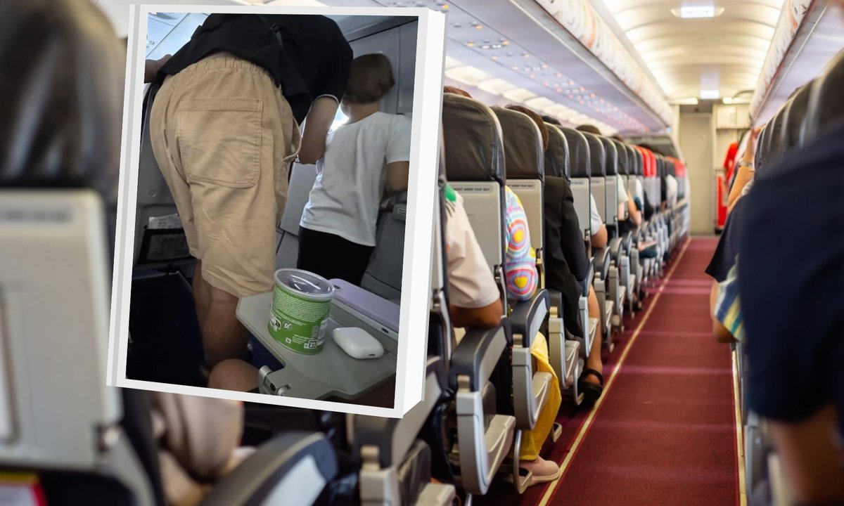 Dopłacili za lepsze miejsca w samolocie. Ojciec z dwójką dzieci zrujnował im lot