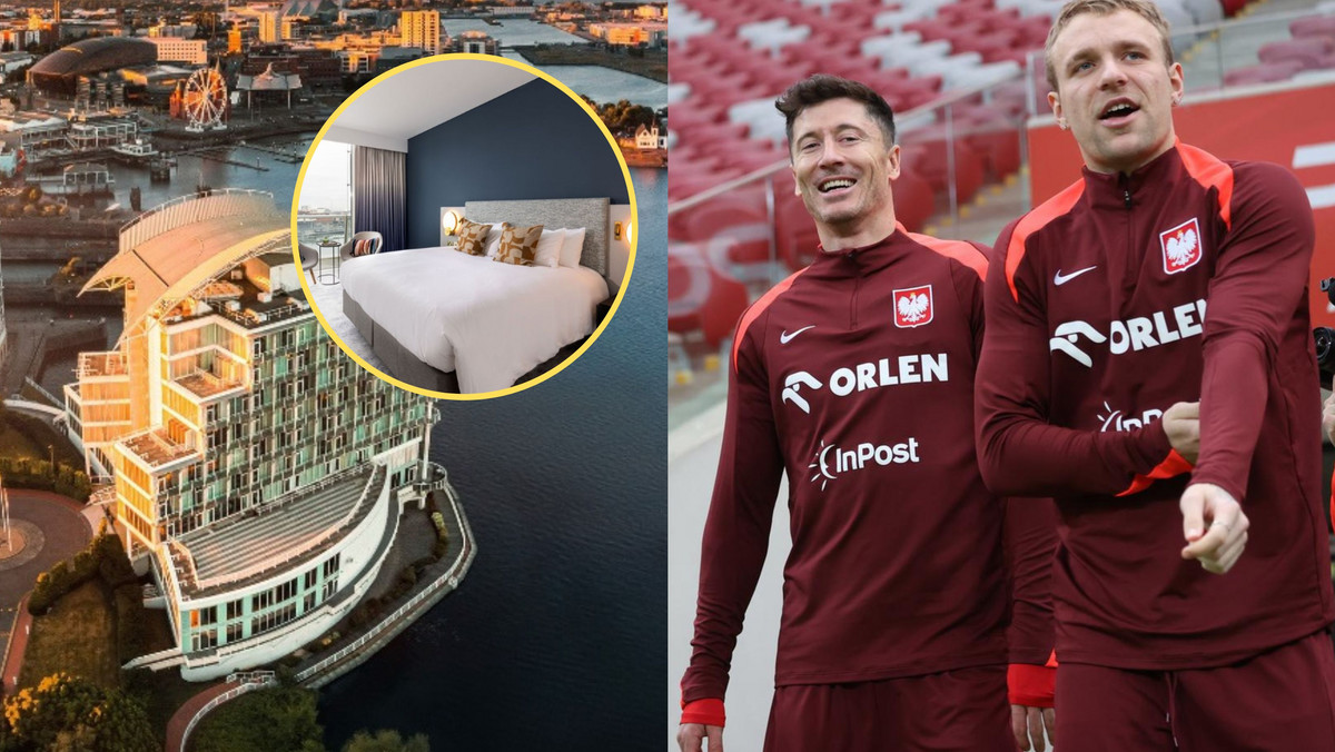 Polscy piłkarze w luksusowym hotelu w Cardiff. Cena za noc zaskakuje [FOTO]