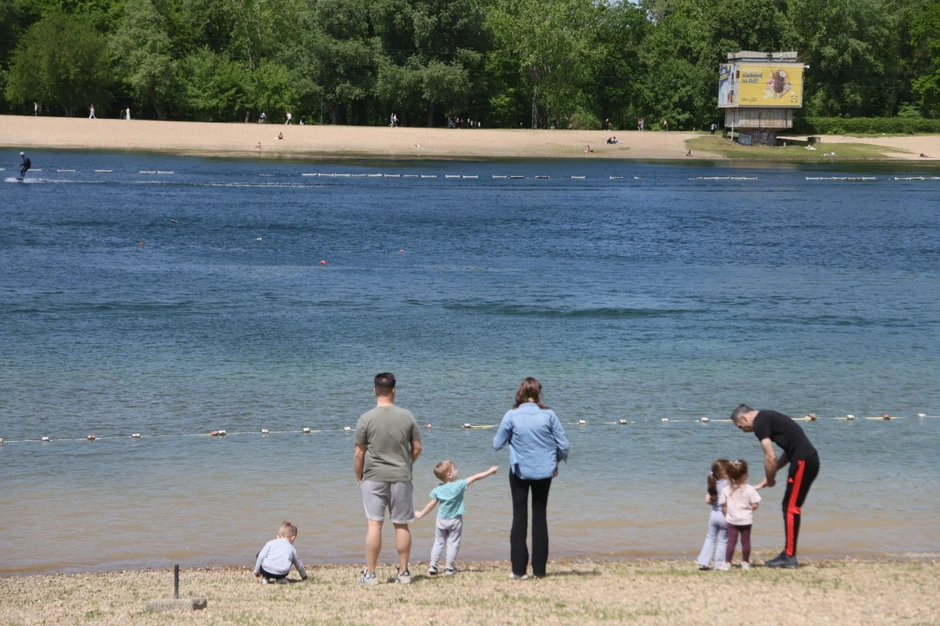 Ada Ciganlija, lepo vreme